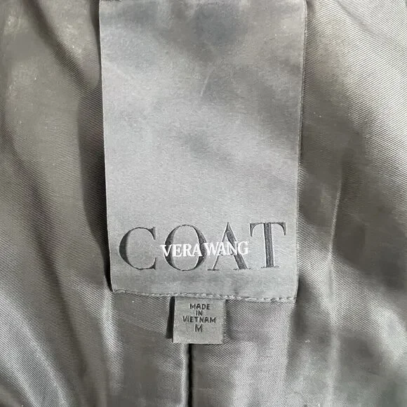 Vera Wang Womens Size Medium Brie Faux Fur Anorak Hooded Parka Winter Coat - Picture 6 of 6